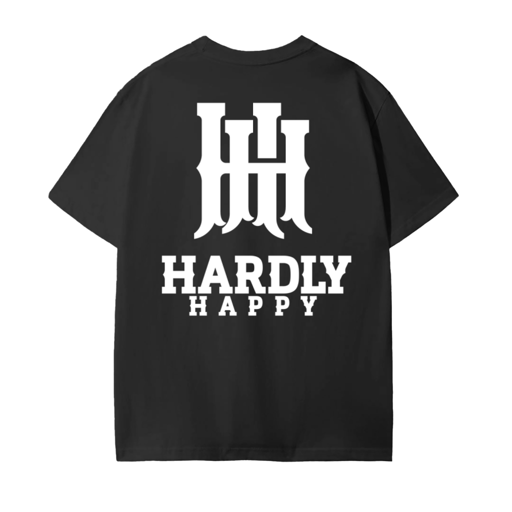 HARDLY HAPPY | IDENTITY | T-SHIRT